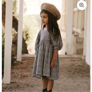 Rylee+Cru Jolene dress in blue floral